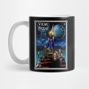 Viking Nerd Wars (with border) Mug